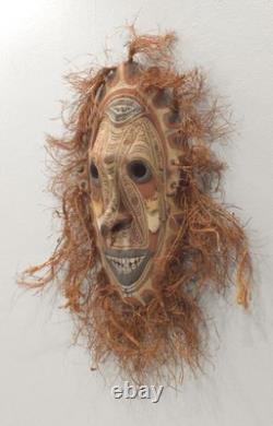 Papua New Guinea Mask Tambanum Big Mouth Spirit Mask East Sepik River