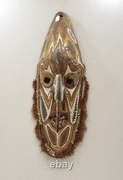 Papua New Guinea Mask Tambanum Mei Mask East Sepik River