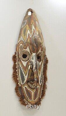 Papua New Guinea Mask Tambanum Mei Mask East Sepik River