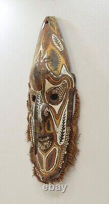 Papua New Guinea Mask Tambanum Mei Mask East Sepik River