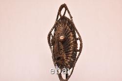 Papua New Guinea Mask Yam Turtle Kaminbit Village W STAND Oceanic