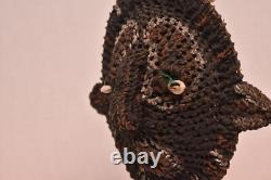 Papua New Guinea Mask Yam Turtle Kaminbit Village W STAND Oceanic
