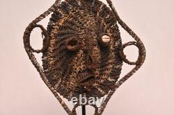 Papua New Guinea Mask Yam Turtle Kaminbit Village W STAND Oceanic