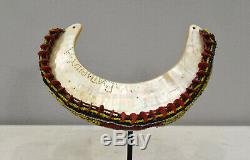 Papua New Guinea Milne Bay Shell Currency Beaded Woven Kula Shell Currency