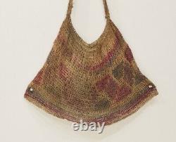 Papua New Guinea Old Woven Bilum Bag