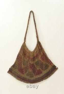 Papua New Guinea Old Woven Bilum Bag