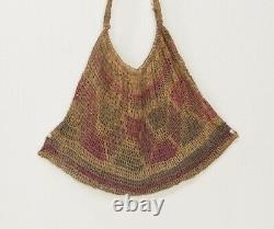 Papua New Guinea Old Woven Bilum Bag