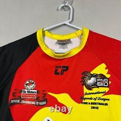 Papua New Guinea PNG NRL Bid 2012 Rare Rugby League Jersey Men's Large L