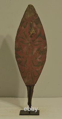 Papua New Guinea Paddle Fragment Ornately Carved