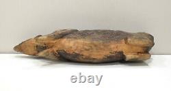 Papua New Guinea Pig Body Face Split Gong Wood Drum