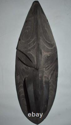Papua New Guinea Ramu River Mask, Hdwd 14 1900s