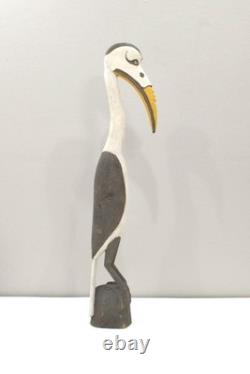 Papua New Guinea Sabut Bird Wood Statue Latmul