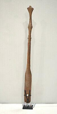 Papua New Guinea Sago Stir Stick Wood Carved Karem River Stir Stick