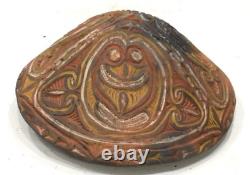 Papua New Guinea Sawos Pottery Sago Kamana Bowl Sepik
