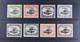 Papua New Guinea Scott # 11-18 Large F-VF OG HR British Colony Stamps Cat $593