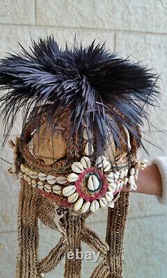 Papua New Guinea Sepik -Bridal Headgear/Cap-Bridal Headdress- Shell Wedding Veil