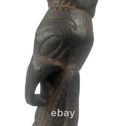 Papua New Guinea Sepik Ramu River Style Carved Wood Ancestor Figure 10
