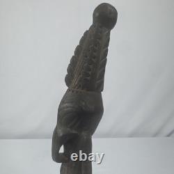 Papua New Guinea Sepik Ramu River Style Carved Wood Ancestor Figure 10 Papua New Guinea Sepik Ramu River Style Carved Wood Ancestor Figure 10