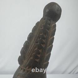 Papua New Guinea Sepik Ramu River Style Carved Wood Ancestor Figure 10