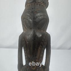 Papua New Guinea Sepik Ramu River Style Carved Wood Ancestor Figure 10