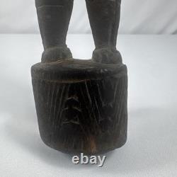 Papua New Guinea Sepik Ramu River Style Carved Wood Ancestor Figure 10
