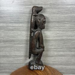 Papua New Guinea Sepik River Ancestor Figure Wood Carving Crocodile Ex-Curator