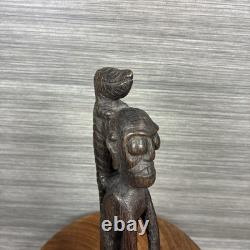 Papua New Guinea Sepik River Ancestor Figure Wood Carving Crocodile Ex-Curator
