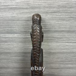 Papua New Guinea Sepik River Ancestor Figure Wood Carving Crocodile Ex-Curator