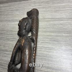 Papua New Guinea Sepik River Ancestor Figure Wood Carving Crocodile Ex-Curator