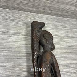 Papua New Guinea Sepik River Ancestor Figure Wood Carving Crocodile Ex-Curator