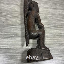 Papua New Guinea Sepik River Ancestor Figure Wood Carving Crocodile Ex-Curator