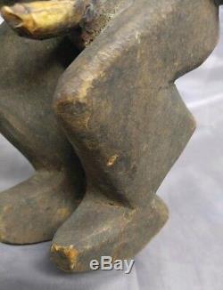 Papua New Guinea Sepik River Region Birdman Ancestor Figure Wood Carving