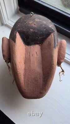 Papua New Guinea Sepik River Tribal Art Oceanic Pottery Mask Head