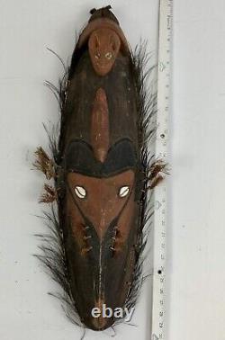 Papua New Guinea Sepik River Wooden Mask /b