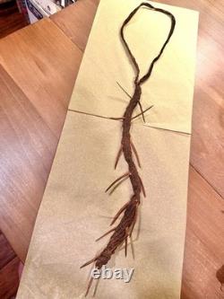 Papua New Guinea Sepik River Woven Thorn Neck Ornament Woburu Village 1989