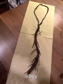 Papua New Guinea Sepik River Woven Thorn Neck Ornament Woburu Village 1989