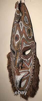 Papua New Guinea Sepik River mask