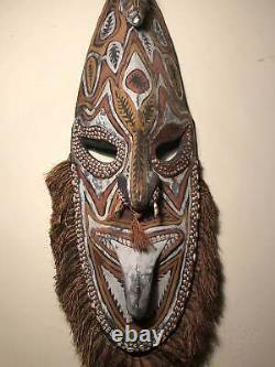 Papua New Guinea Sepik River mask