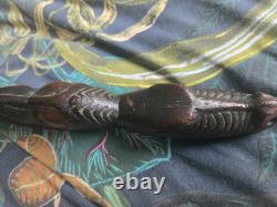 Papua New Guinea, Sepik Tribal Art Staff