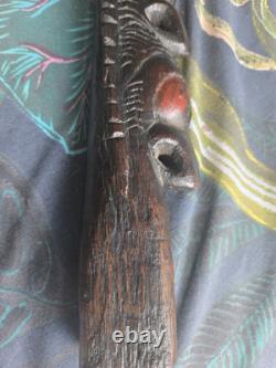 Papua New Guinea, Sepik Tribal Art Staff