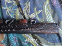 Papua New Guinea, Sepik Tribal Art Staff