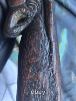 Papua New Guinea, Sepik Tribal Art Staff