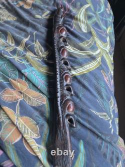 Papua New Guinea, Sepik Tribal Art Staff