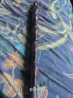 Papua New Guinea, Sepik Tribal Art Staff