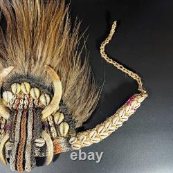 Papua New Guinea Sepik Warrior Headdress (Bilas) Ron Perry Provenance