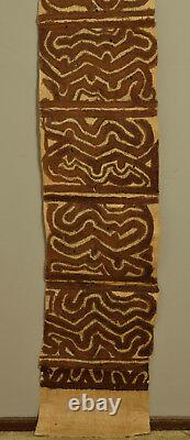 Papua New Guinea Skirt Bark Cloth Collingwood Bay Ceremonial Bark Cloth Skirt