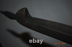Papua New Guinea Spear Thrower, Croc On End 34, 1900s