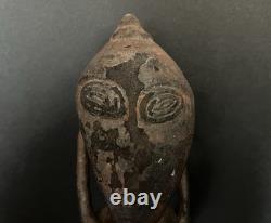 Papua New Guinea Spirit Figure, Hand Carved Keram River Sacred Bird Man Ancestor