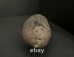 Papua New Guinea Spirit Figure, Hand Carved Keram River Sacred Bird Man Ancestor