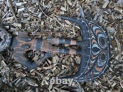 Papua New Guinea Spirit Hook Statue